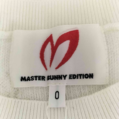 masterbunnyedition 刺繍クルーネックニット レディース 0