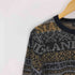 セントアンドリュース St. Andrews ノルディック柄ロゴジャガード クルーネックニット メンズ import:L