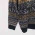 セントアンドリュース St. Andrews ノルディック柄ロゴジャガード クルーネックニット メンズ import:L