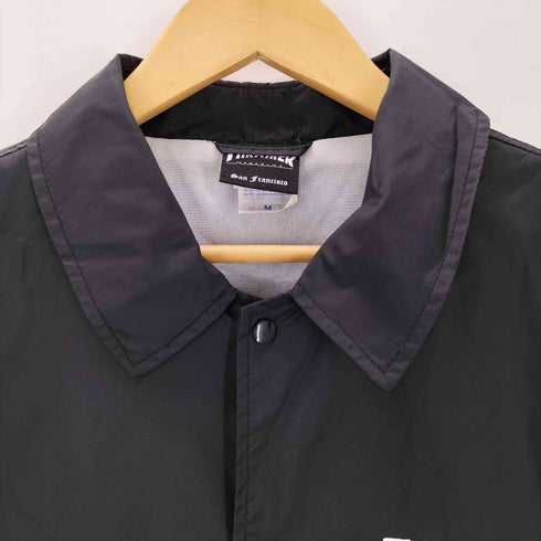 スラッシャー THRASHER 両面プリントロゴ コーチジャケット メンズ M