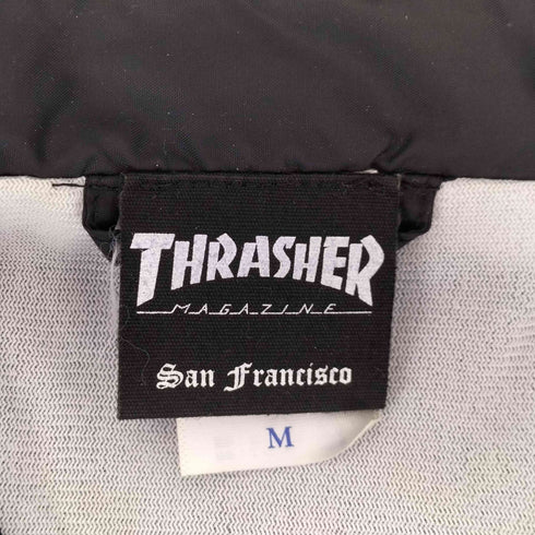 スラッシャー THRASHER 両面プリントロゴ コーチジャケット メンズ M