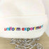 ユニフォームエクスペリメント uniform experiment ロゴ刺繍ニットキャップ メンズ FREE