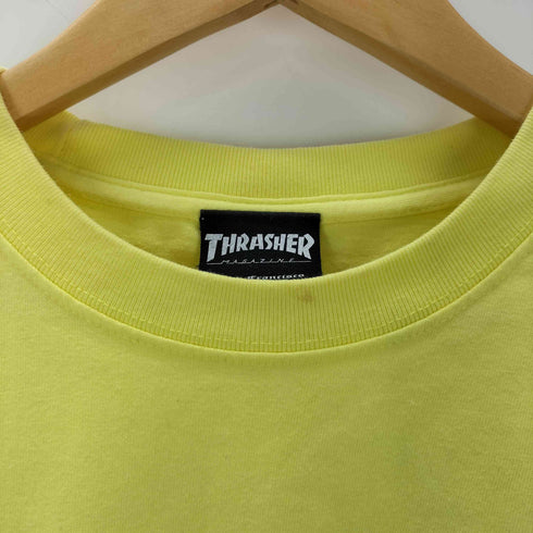 スラッシャー THRASHER フロントロゴ バラ クルーネックTシャツ メンズ XL