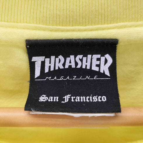 スラッシャー THRASHER フロントロゴ バラ クルーネックTシャツ メンズ XL