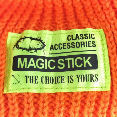 マジックスティック MAGIC STICK ピスネームニットキャップ メンズ FREE