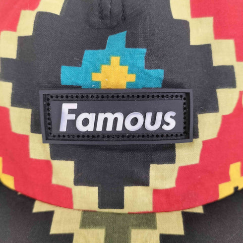 ワールドワイドフェイマス WORLD WIDE FAMOUS ネイティブ柄キャップ メンズ
