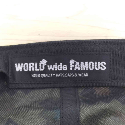 ワールドワイドフェイマス WORLD WIDE FAMOUS ネイティブ柄キャップ メンズ