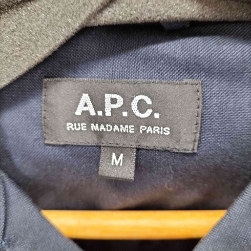 アーペーセー A.P.C. コットン オープンカラーシャツ メンズ import:M