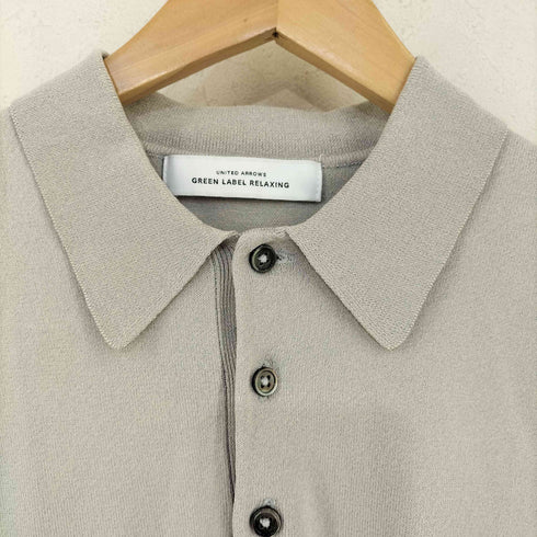 ユナイテッドアローズグリーンレーベルリラクシング UNITED ARROWS green label relaxing CSD ペーパー 天竺 ポロシャツ メンズ JPN:S