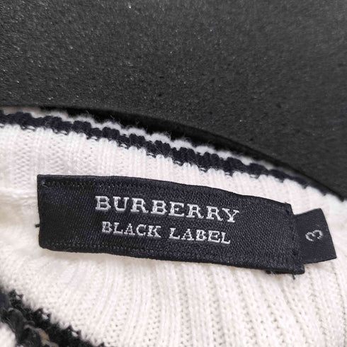 バーバリーブラックレーベル BURBERRY BLACK LABEL ロングスリーブタートルネックニット メンズ JPN:3