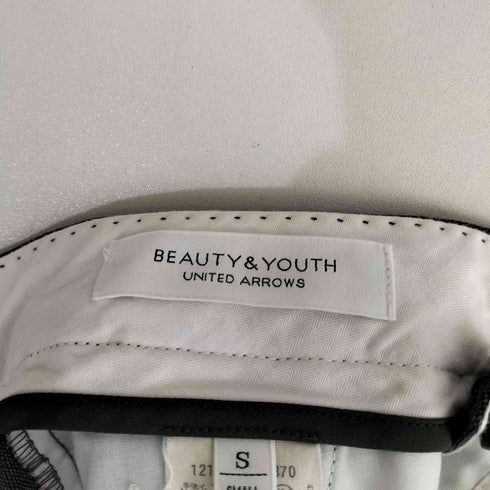 ビューティーアンドユースユナイテッドアローズ BEAUTY & YOUTH UNITED ARROWS AMF ノープリーツ アンクルパンツ メンズ JPN:S
