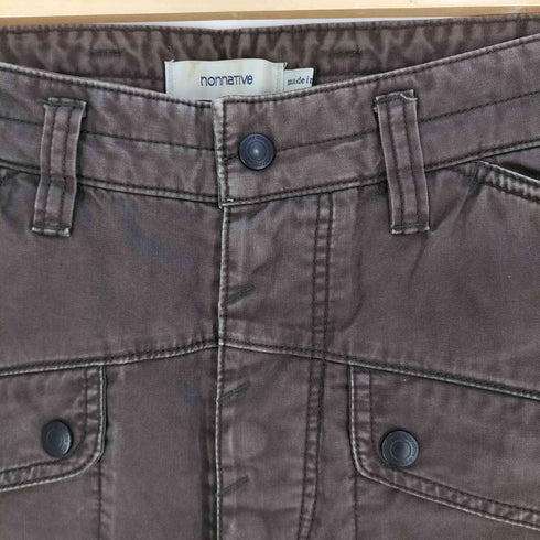 ノンネイティブ nonnative 裾ジップ テーパードパンツ メンズ JPN:1