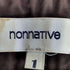 ノンネイティブ nonnative 裾ジップ テーパードパンツ メンズ JPN:1