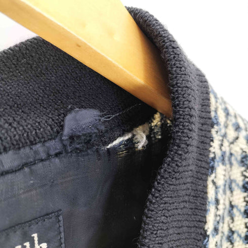 ジャンポールゴルチエオム Jean Paul GAULTIER HOMME 千鳥格子 ジップアップブルゾンジャケット メンズ JPN:M