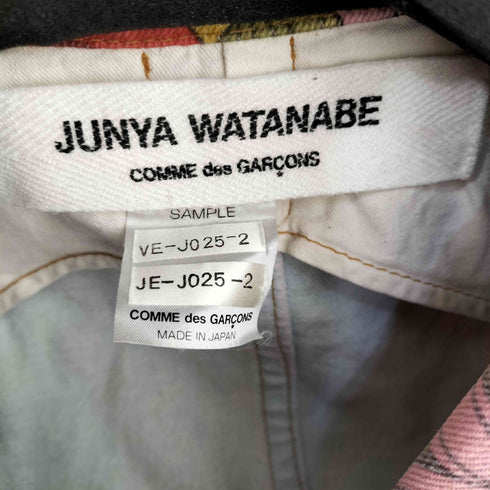 ジュンヤワタナベコムデギャルソン JUNYA WATANABE COMME des GARCONS フラワーデニムカバーオール レディース