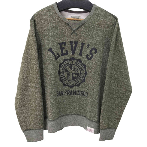 リーバイス LEVI STRAUSS&CO フロントロゴプリントスウェット メンズ import:L
