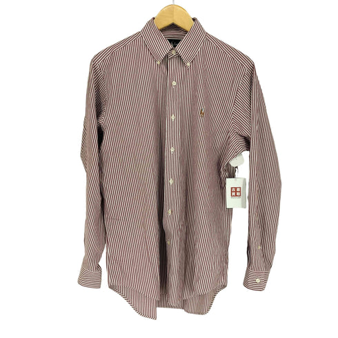 ラルフローレン RALPH LAUREN CLASSIC FIT ポニー刺繍ストライプシャツ メンズ 15 32/33
