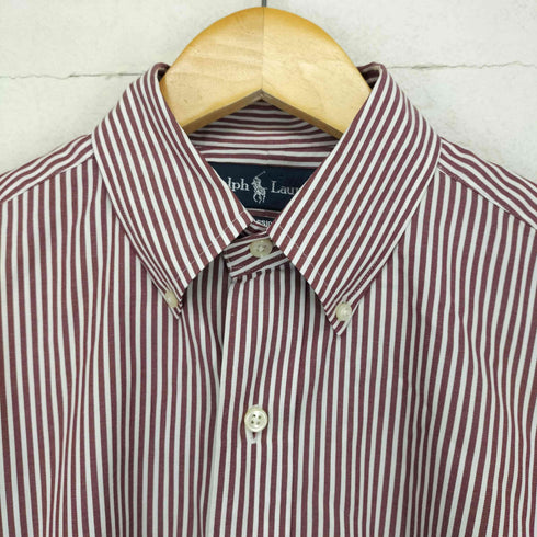 ラルフローレン RALPH LAUREN CLASSIC FIT ポニー刺繍ストライプシャツ メンズ 15 32/33