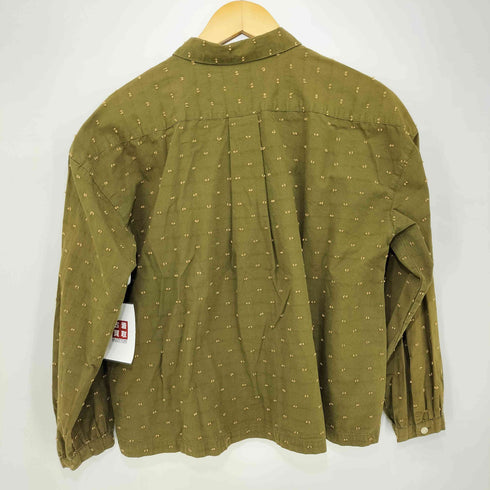 サンバレー Sun Valley ラウンドカラーシャツ 丸襟 ちびポケット レディース