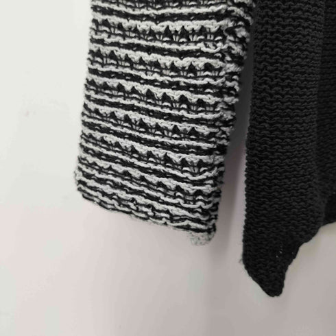 ヘルムートラング HELMUT LANG リネン混 アシンメトリーデザインコットンニット メンズ import:M