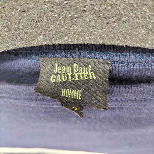 ジャンポールゴルチエオム Jean Paul GAULTIER HOMME L/S ボーダークルーネックTシャツ メンズ JPN:48