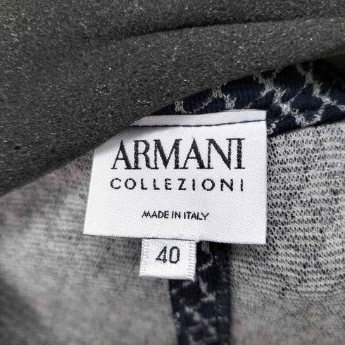アルマーニコレツィオーニ ARMANI COLLEZIONI 総柄テーラードジャケット レディース EUR:40