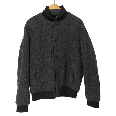 ブルックスブラザーズ BROOKS BROTHERS シェットランドウール ボタンフロント ショートジャケット Thermore メンズ import:M