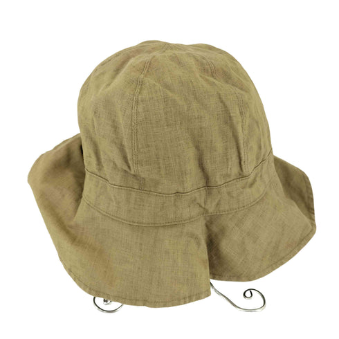 キジマタカユキ KIJIMA TAKAYUKI LINEN HAT リネン6パネルハット レディース 2