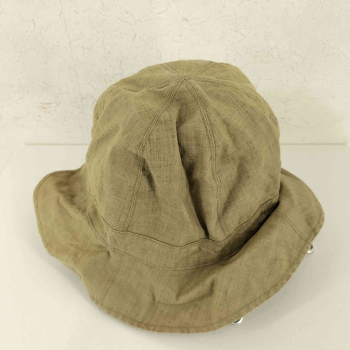 キジマタカユキ KIJIMA TAKAYUKI LINEN HAT リネン6パネルハット レディース 2