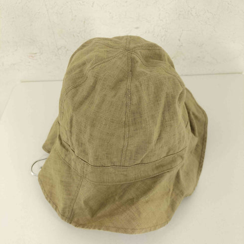 キジマタカユキ KIJIMA TAKAYUKI LINEN HAT リネン6パネルハット レディース 2