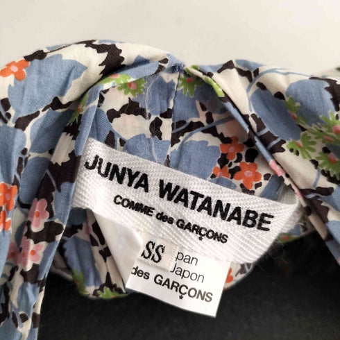 ジュンヤワタナベコムデギャルソン JUNYA WATANABE COMME des GARCONS 小花柄 ローン 小花柄 バルーンブラウス レディース SS