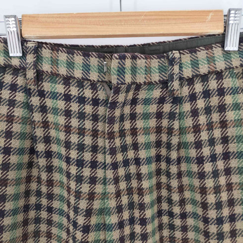 カラー kolor 2タック ウールスラックスパンツ メンズ 2