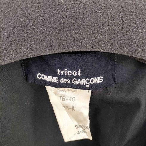 トリココムデギャルソン tricot COMME des GARCONS プリーツデザイン ブラウス レディース