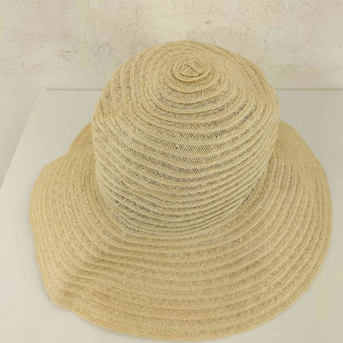 HEMP HATZ MADE IN USA ヘンプストローハット 麦わら帽子 メンズ M