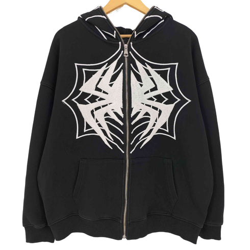 アリュール ARULE スパイダー ジップアップパーカー メンズ JPN:XL