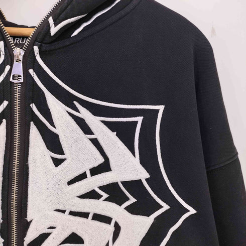 アリュール ARULE スパイダー ジップアップパーカー メンズ JPN:XL