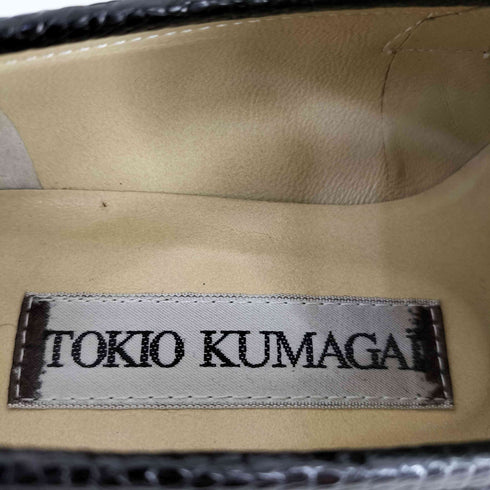 トキオクマガイ TOKIO KUMAGAI 型押し ローファー レディース 35 1/2