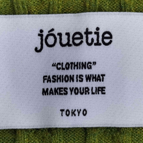 ジュエティ jouetie ファーカラーニットカーデ レディース JPN:M