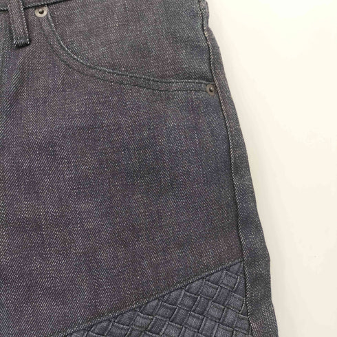 OVERDESIGN 編み込み装飾 ストレートデニムパンツ メンズ 28
