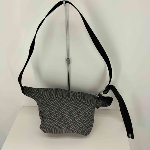 ザネラート ZANELLATO イタリア製 MARSUPIO BLANDINE ウェーブ ストライプ ボディバッグ レディース