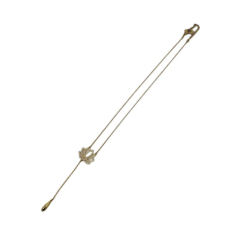 スワロフスキー SWAROVSKI Symbolic Lotus チャーム ネックレス レディース