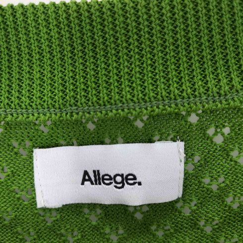 アレッジ ALLEGE フロントボタンニットベスト メンズ JPN:3