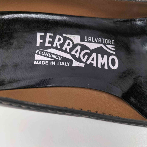 サルヴァトーレフェラガモ Salvatore Ferragamo イタリア製 タッセル ポインテッドトゥ ヒール パンプス レディース 6
