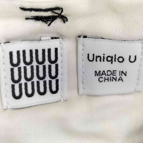 ユニクロユー UNIQLO U ワイドフィットテーパードアンクルチノ メンズ ウエスト 79cm