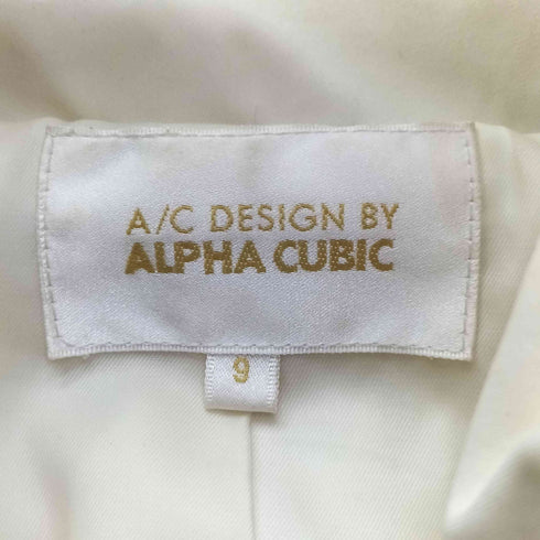 A/C DESIGN BY ALPHA CUBIC ハイネック ダウン ジャケット レディース 9