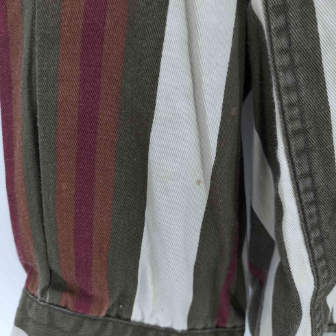 トミーヒルフィガー TOMMY HILFIGER 90s-00s ストライプ柄 ボタンダウンシャツ メンズ JPN:M
