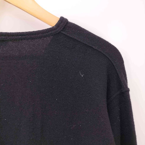 シーン SCENE ナイロン混 ウール Vネック ニット メンズ import:L