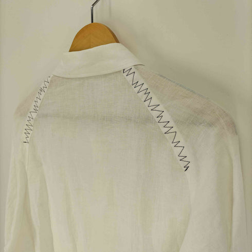 ヨウジヤマモトプールオム Yohji Yamamoto POUR HOMME 24SS FLAX LAWN SHIRT フラックス ローン シャツ メンズ JPN:2
