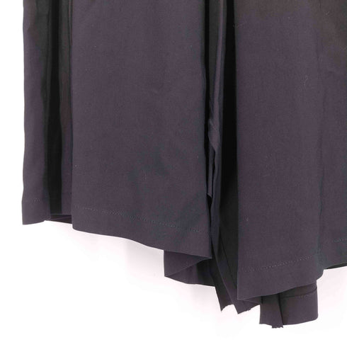 ヨウジヤマモト Yohji Yamamoto collections Button Detailed Pleated Skirt ボタン ディテール プリーツ スカート レディース JPN:1