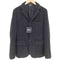 コムデギャルソンオムドゥ COMME des GARCONS HOMME DEUX AD2024 24AW 製品加工ウールテーラードジャケット メンズ S
